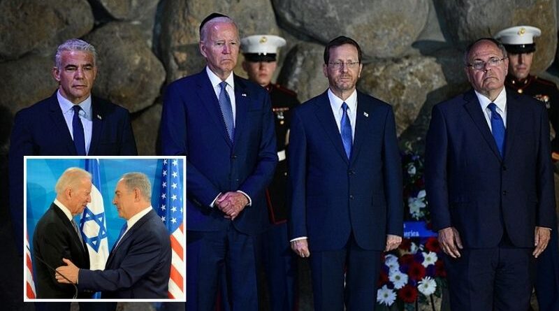 Israel agradece o apoio