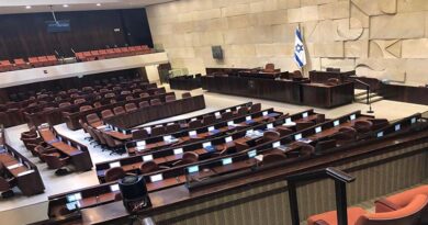 Knesset entrará em recesso
