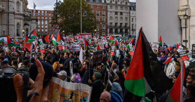 Marchas anti-Israel marcam 7 de outubro na Europa