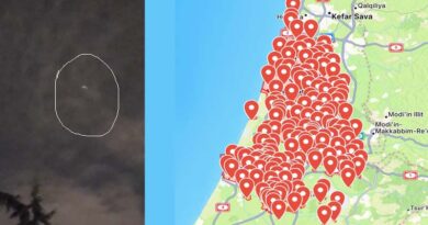 Sirenes após novo ataque de míssil do Iêmen