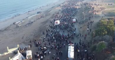 Milhares de palestinos chegaram ao norte da Faixa de Gaza
