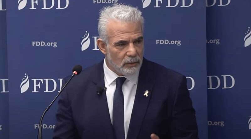 O plano de Lapid para o "dia seguinte" em Gaza