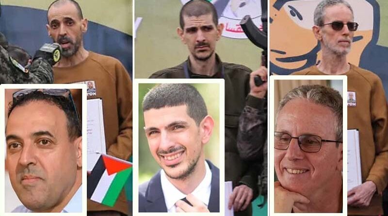 Reféns liberados encontram com familiares