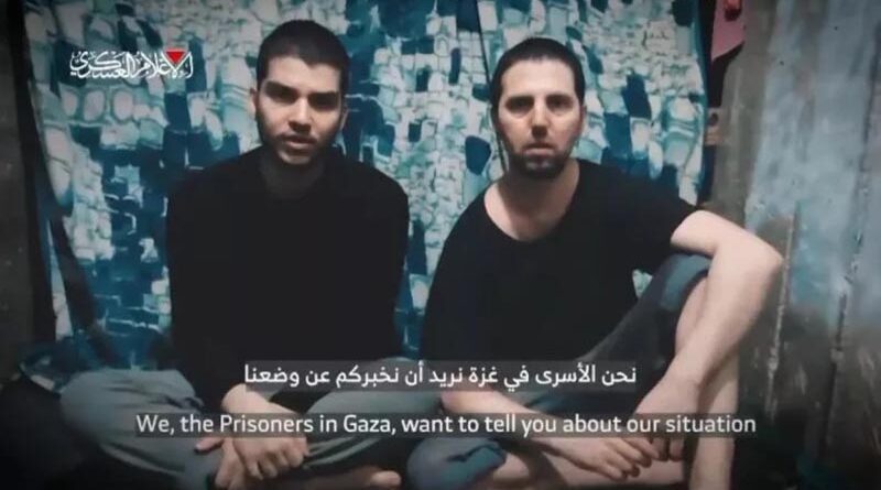 Após vídeo de reféns, família apela a Netanyahu e Trump