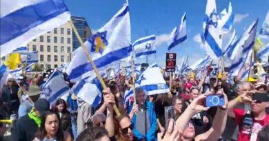 Manifestações contra o governo em Jerusalém