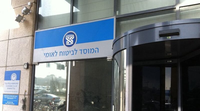 Seguro social israelense alerta para golpe