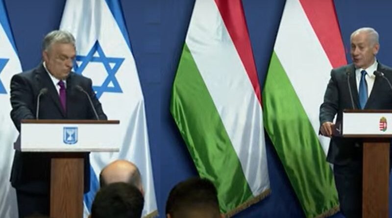 Hungria retira-se do TPI, durante visita de Netanyahu