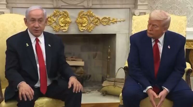 Trump dá banho de água fria em Netanyahu