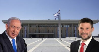 Smotrich ameaça derrubar a coalizão