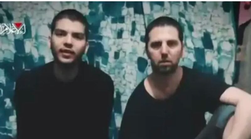 Hamas publica vídeo dos reféns Bohbot e Haim Ohana
