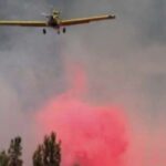 Bombeiros continuam a combater os incêndios