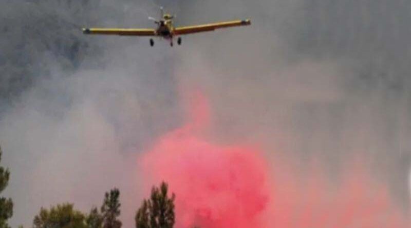 Bombeiros continuam a combater os incêndios