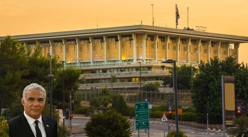 Yesh Atid inicia processo para dispersar Knesset