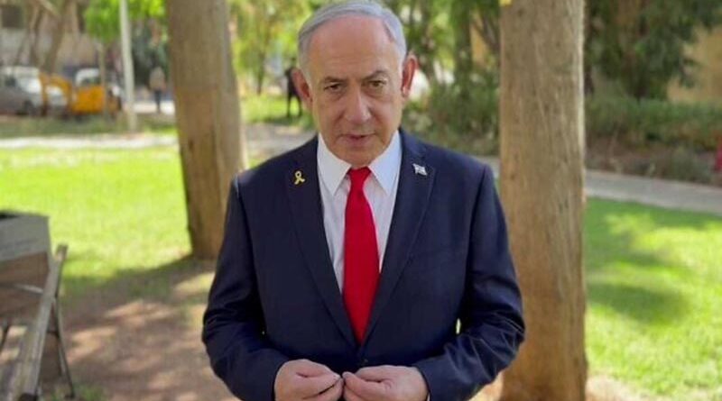 Declaração de Netanyahu sobre ataques na Síria