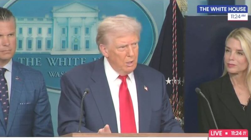 Trump suaviza críticas a Israel e intensifica ao Brasil