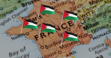Prefeituras francesas hasteiam bandeira palestina