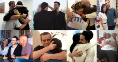 O reencontro emocionante dos reféns com as famílias