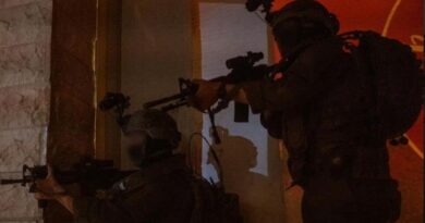 FDI lançam operação no norte da Samaria