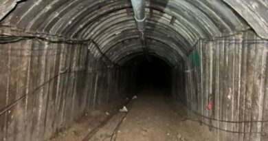 FDI divulgam imagens de túnel em escola do Hamas