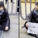 Greta presa em Londres em protesto pró-Palestina