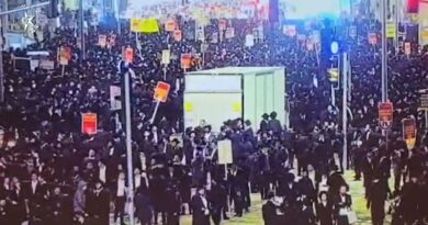 Tragédia em manifestação haredi em Jerusalém