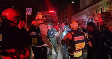 Noite de sirenes em Israel