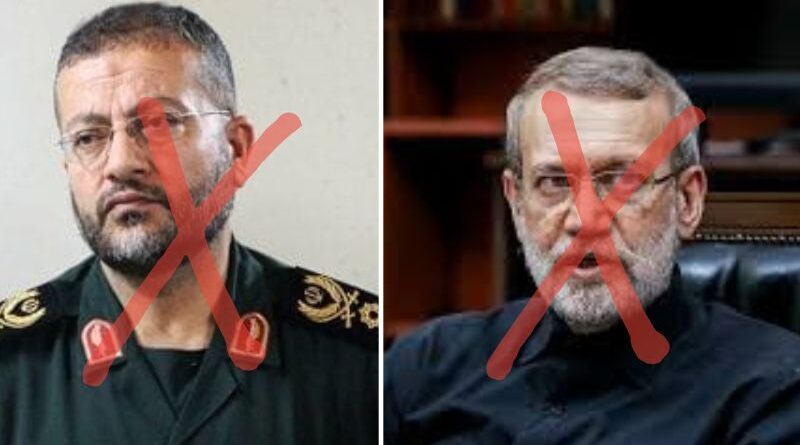 Israel confirma a morte de Larijani
