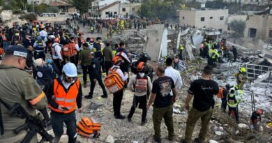 Nove mortos em ataque com míssil em Beit Shemesh