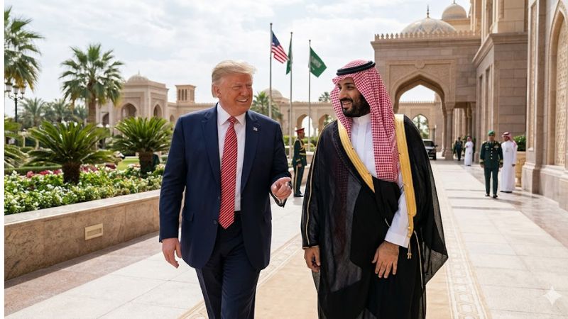 Príncipe pressiona Trump para continuar a guerra